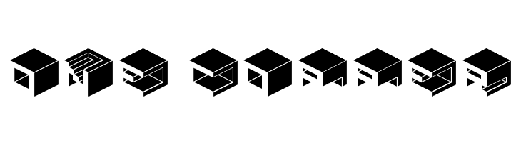 Qbicle1BRKMKinv  Free Fonts Download