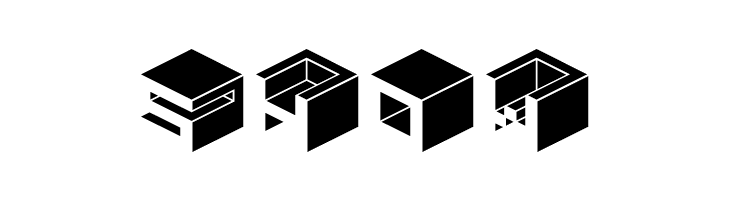 Qbicle1BRKMKinv  Free Fonts Download