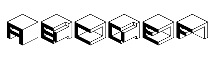 Qbicle1BRKMK  Free Fonts Download