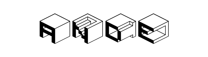 Qbicle1BRKMK  Free Fonts Download