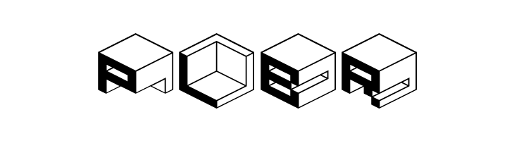 Qbicle1BRKMK  Free Fonts Download