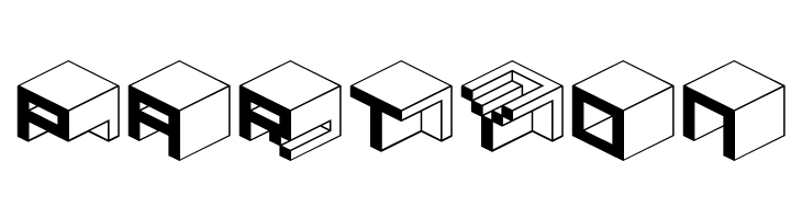 Qbicle1BRKMK  Free Fonts Download