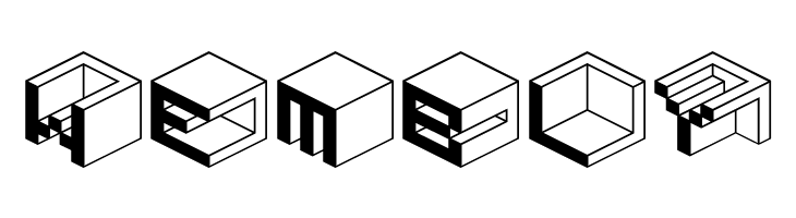 Qbicle1BRKMK  Free Fonts Download