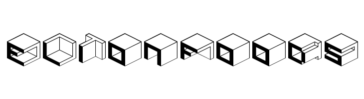 Qbicle1BRKMK  Free Fonts Download
