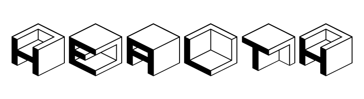 Qbicle1BRKMK  Free Fonts Download