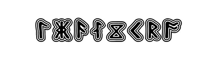 Hard Runes  Free Fonts Download