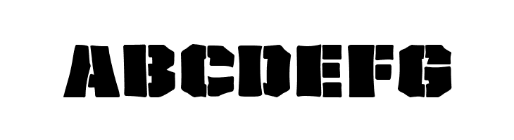Army of the Ending  Free Fonts Download