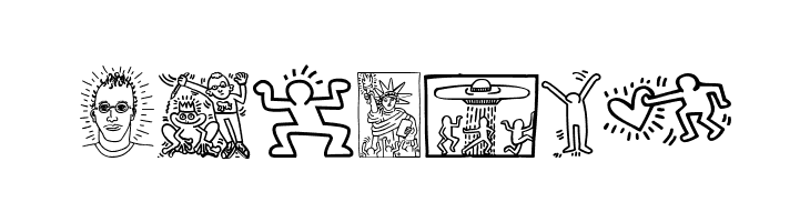 Keith Haring  Free Fonts Download