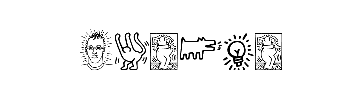 Keith Haring  Free Fonts Download