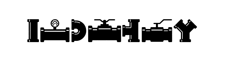 Pipe Fitting  Free Fonts Download