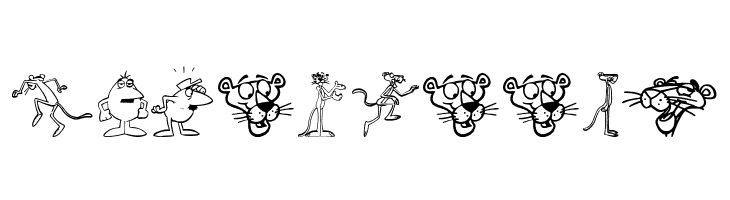 The Pink Panther  Free Fonts Download