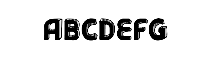 Maleantes Tres-d  Free Fonts Download