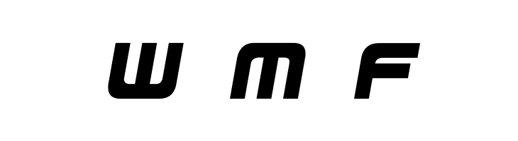 D3 Mouldism Round Italic  Free Fonts Download