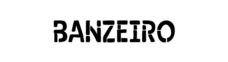Modern Stencil  Free Fonts Download