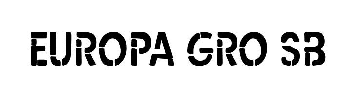 Modern Stencil  Free Fonts Download