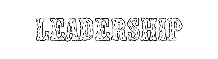 Frontier Town outline  Free Fonts Download