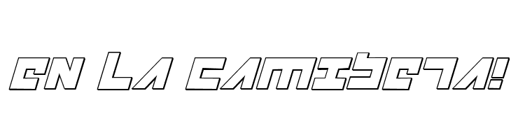 Flight Corps 3D Italic  Free Fonts Download