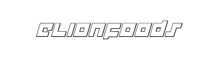 Flight Corps 3D Italic  Free Fonts Download