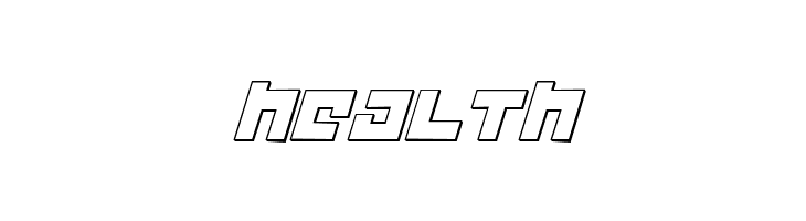 Flight Corps 3D Italic  Free Fonts Download