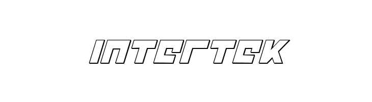 Flight Corps 3D Italic  Free Fonts Download