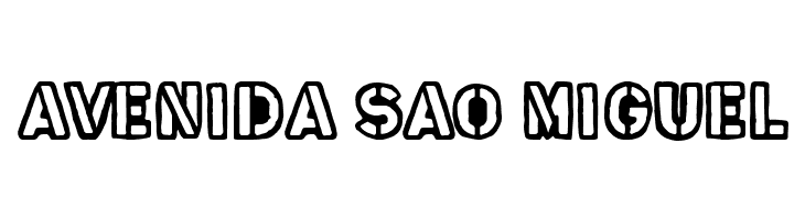 Big Storm Stencil  Free Fonts Download