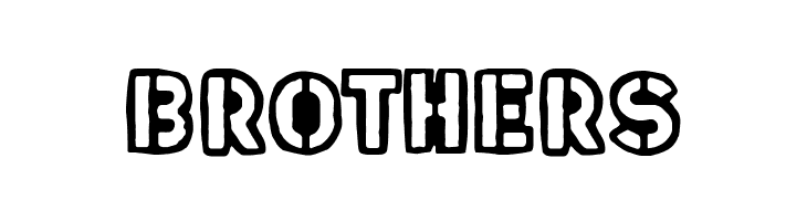 Big Storm Stencil  Free Fonts Download