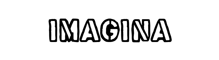 Big Storm Stencil  Free Fonts Download