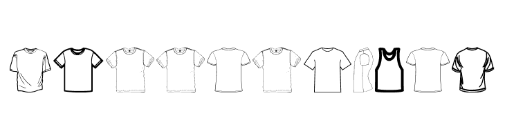 T-shirt  Free Fonts Download