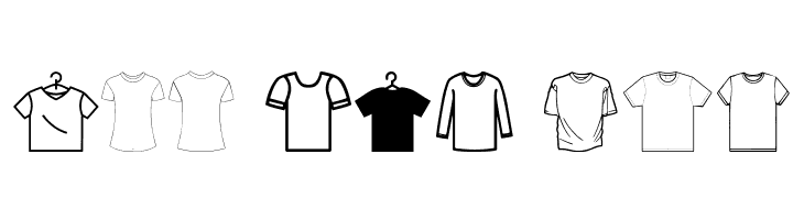 T-shirt  Free Fonts Download