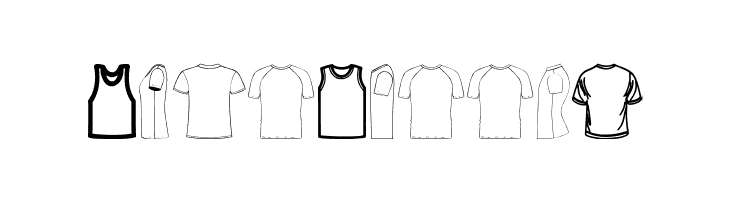 T-shirt  Free Fonts Download