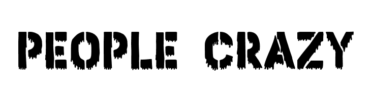 Bloody Stencil  Free Fonts Download