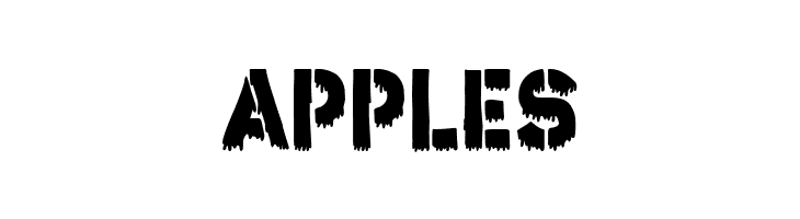 Bloody Stencil  Free Fonts Download