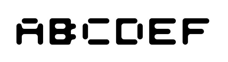 525round  Free Fonts Download