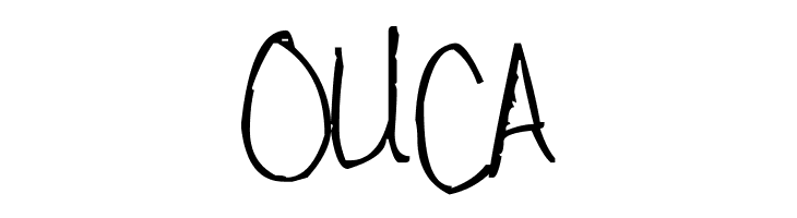 My very own handwriting.  Free Fonts Download