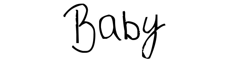 My very own handwriting.  Free Fonts Download