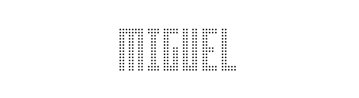 MIGUEL superaircraft Font