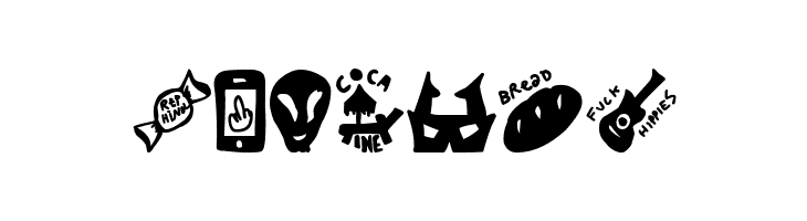 Manero Iconos  Free Fonts Download