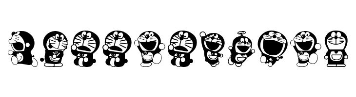 Doraemon Mix  Free Fonts Download