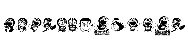 Doraemon Mix  Free Fonts Download