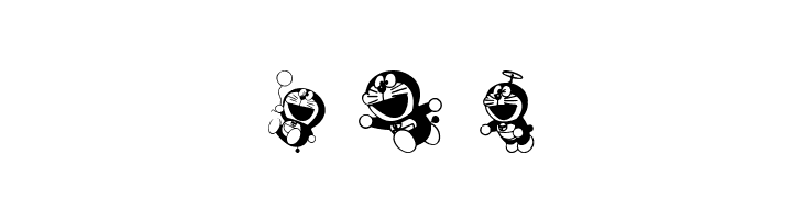Doraemon Mix  Free Fonts Download