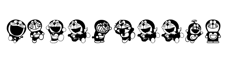 Doraemon Mix  Free Fonts Download
