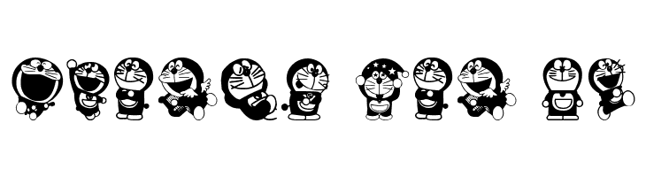Doraemon Mix  Free Fonts Download