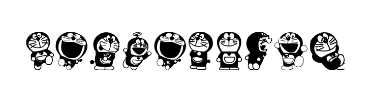 Doraemon Mix  Free Fonts Download