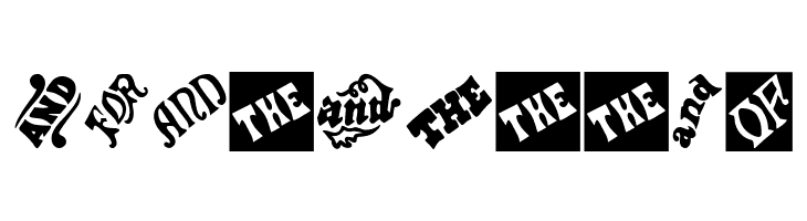 Vintage Catchwords  Free Fonts Download