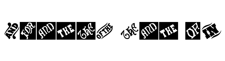 Vintage Catchwords  Free Fonts Download