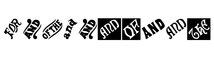 Vintage Catchwords  Free Fonts Download