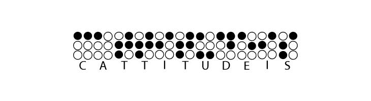 Braille Alphabet  Free Fonts Download