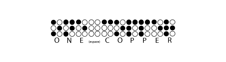 Braille Alphabet  Free Fonts Download