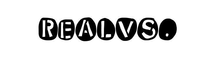 Stencil Redondo  Free Fonts Download