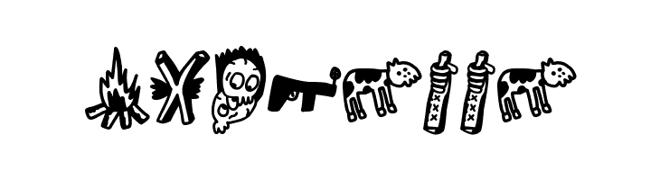 Woodcutter's DrawnX  Free Fonts Download